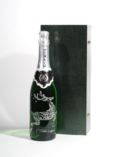 Шампанское «Новогоднее» - производство сувениров