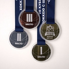Медаль "Хоккейный турнир" - производство сувениров