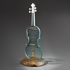 Подарок для Ю. Башмета «Скрипка» - производство сувениров