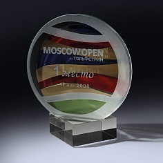 Статуэтка MOSCOW OPEN - производство сувениров