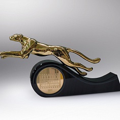 Премиальная статуэтка «Золотой Гепард» - производство сувениров
